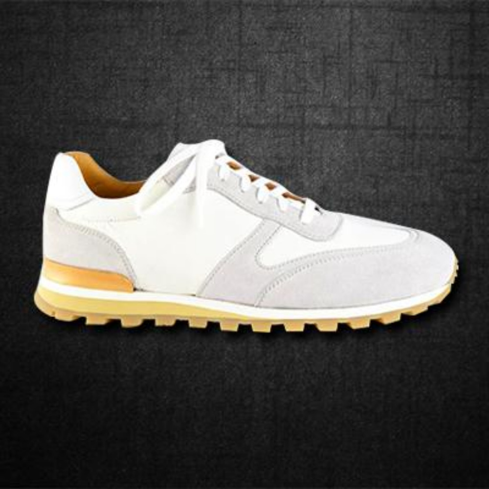 Like New Alex Brioni Shoes White Sneakers